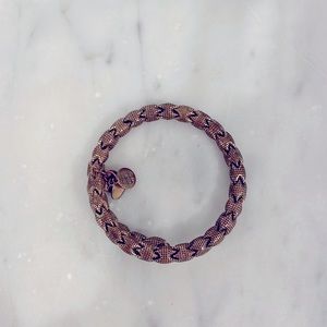 Alex and Ani adjustable wrap bracelet in gold